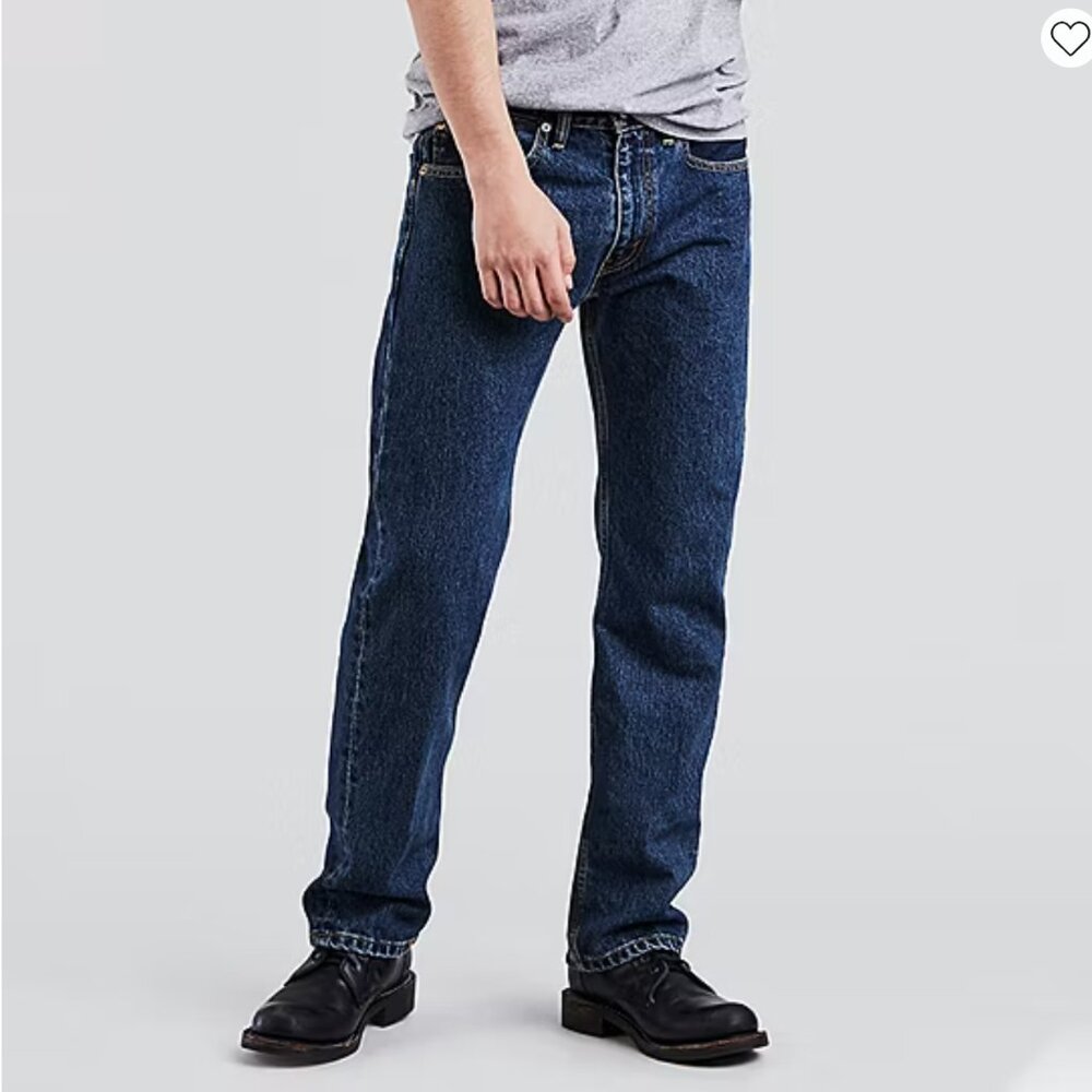Men's Levi's 505 Blue Jeans Size 38 X 30 classic *